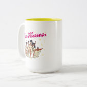 The Muses Two-Tone Coffee Mug ツートーンマグカップ (正面左)