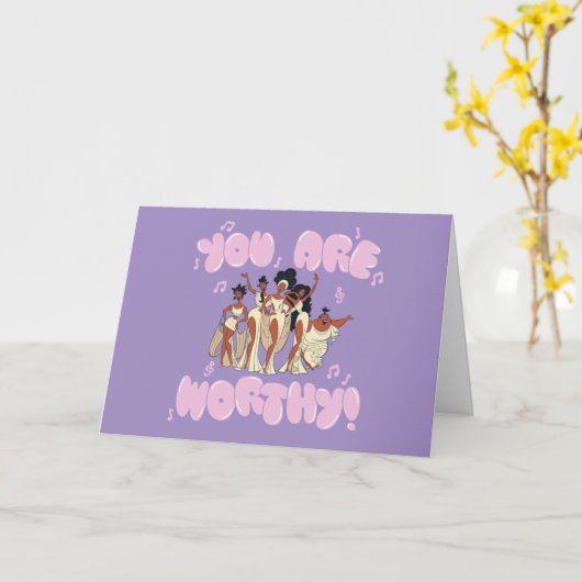 The Muses - You Are Worthy Card カード (黄色い花)