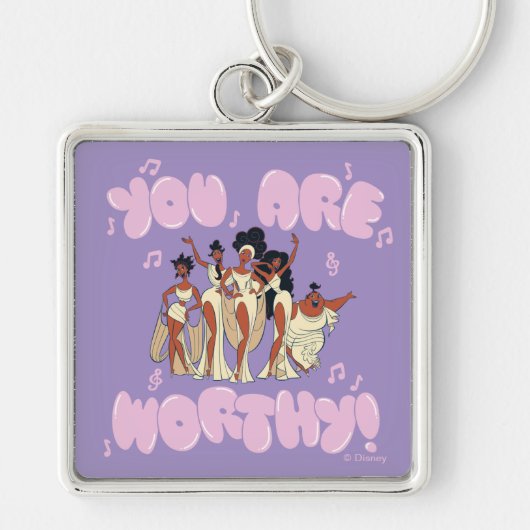 The Muses - You Are Worthy Keychain キーホルダー (正面)