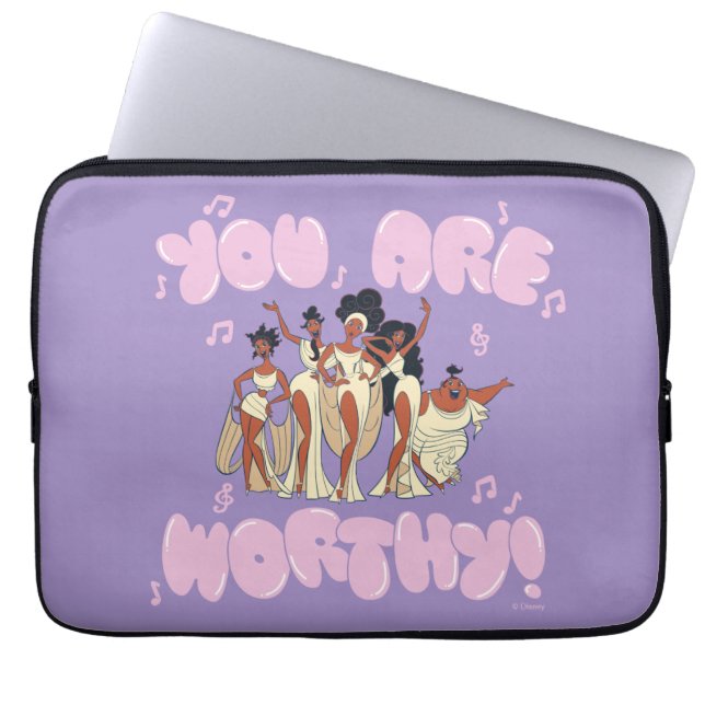 The Muses - You Are Worthy Laptop Sleeve ラップトップスリーブ (正面)