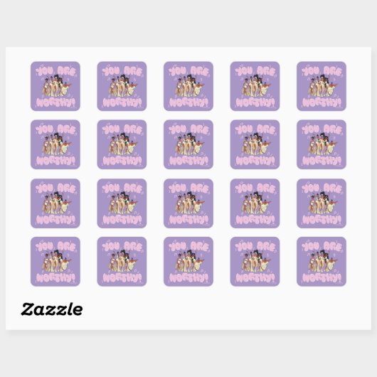 The Muses - You Are Worthy Square Sticker スクエアシール (シート)