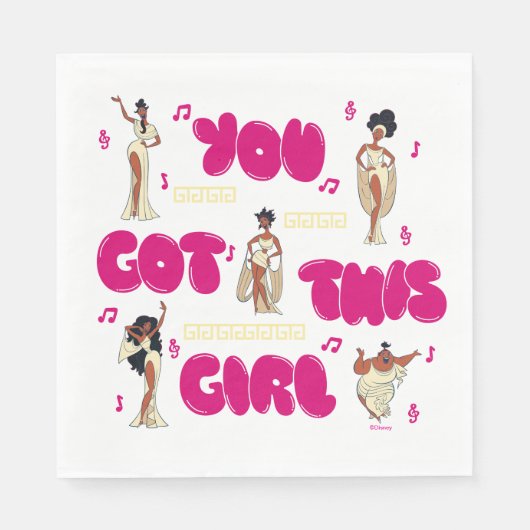 The Muses - You Got This Girl Napkins スタンダードランチョンナプキン (正面)