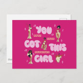 The Muses - You Got This Girl Postcard ポストカード (正面/裏面)