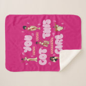 The Muses - You Got This Girl Sherpa Blanket シェルパブランケット (正面(横))