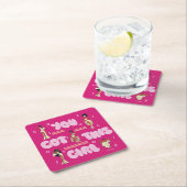 The Muses - You Got This Girl Square Paper Coaster スクエアペーパーコースター (インサイチュ)