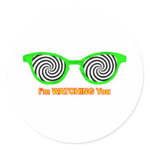 The MUSEUMのHypnotize サングラス グリーンリム