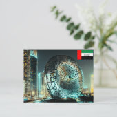 The Museum of the Future in Dubai ポストカード (スタンド正面)