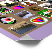 THE MUSEUM Zazzle jGibney MY ART Poster1 ポスター (角)