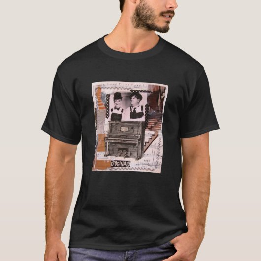 The Music Box (Laurel and Hardy)クラシック Tシャツ (正面)