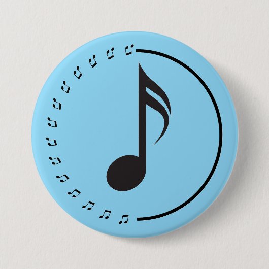The Music Hub Button 缶バッジ (正面)