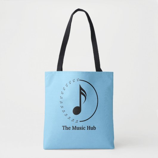 The Music Hub Tote Bag トートバッグ (正面)