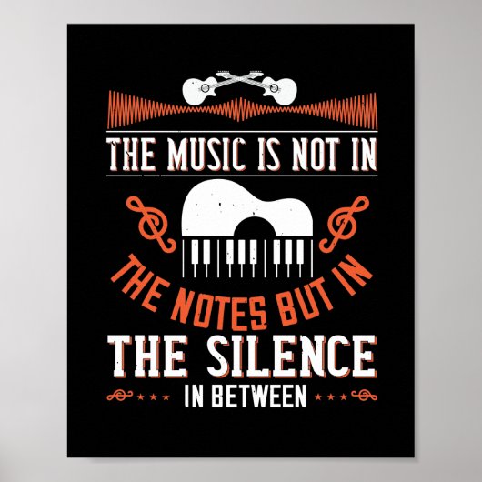 The Music Is Not In The Notes ポスター (正面)
