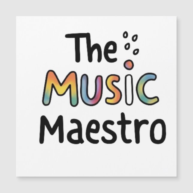 The Music Maestro  (正面)