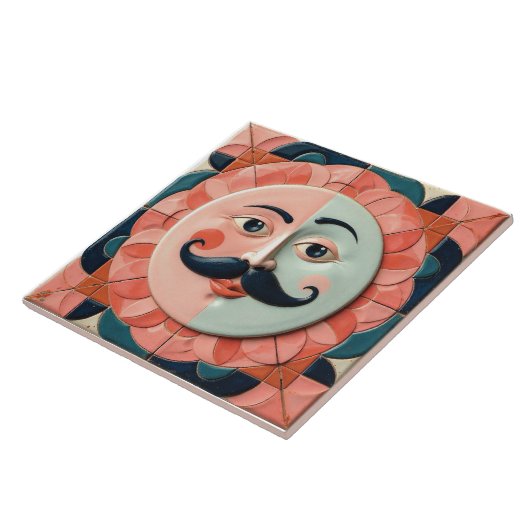 The Mustached Muse タイル (側面)