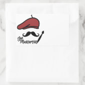 The Mustartistのカスタムステッカー 長方形シール (バッグ)