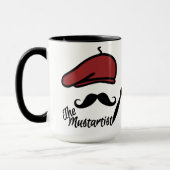 The Mustartist mug – 選択スタイル&カラー マグカップ (左)