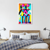 The Muster Drill キャンバスプリント (インサイチュ (寝室))