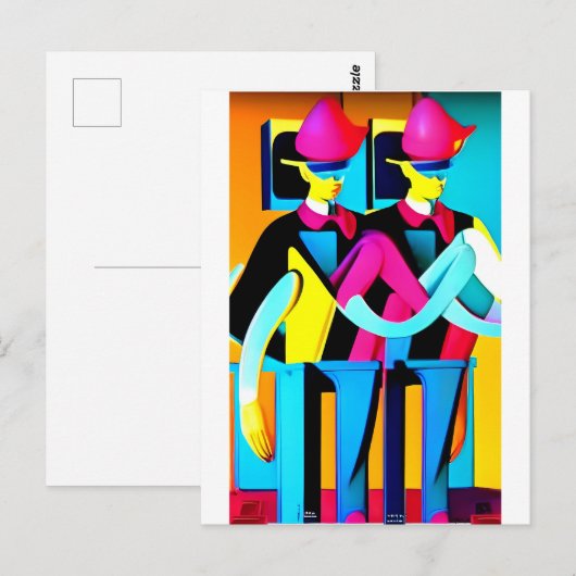 The Muster Drill ポストカード (正面/裏面)