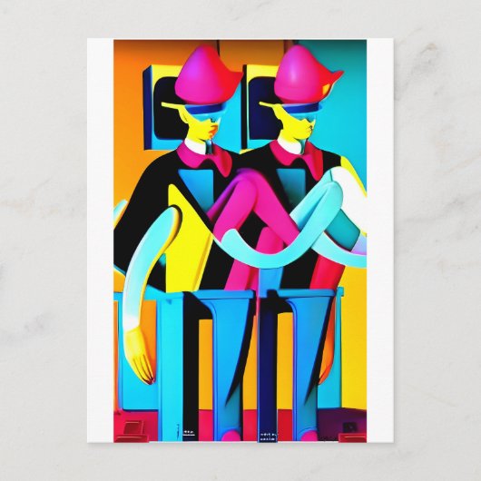 The Muster Drill ポストカード (正面)