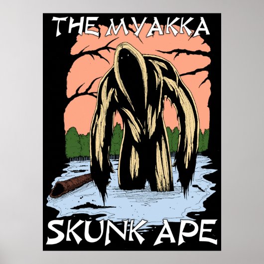 The Myakka Skunk Ape ポスター (正面)