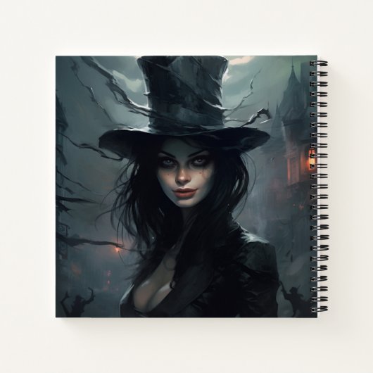 The Mysterious Maiden ノートブック (裏面)