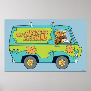 The Mystery Machine Right Side ポスター