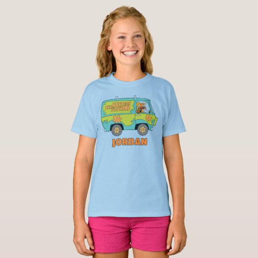 The Mystery Machine Right Side Tシャツ (正面フル)