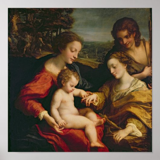 The Mystic Marriage of St. Catherine of ポスター (正面)