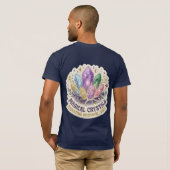 The Mystic Prism | エンチャントクリスタルクラスターグラフ Tシャツ (裏面フル)