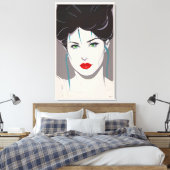 The Nagelesque キャンバスプリント (インサイチュ (寝室))