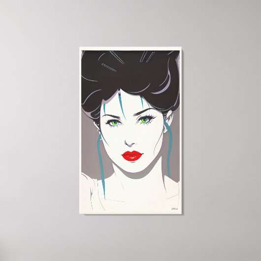 The Nagelesque キャンバスプリント (正面)