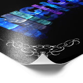 The Name Nicholas - Name in Lights (Photograph) フォトプリント (角)