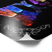 The Name Wyatt - Name in Lights (Photograph) フォトプリント (角)