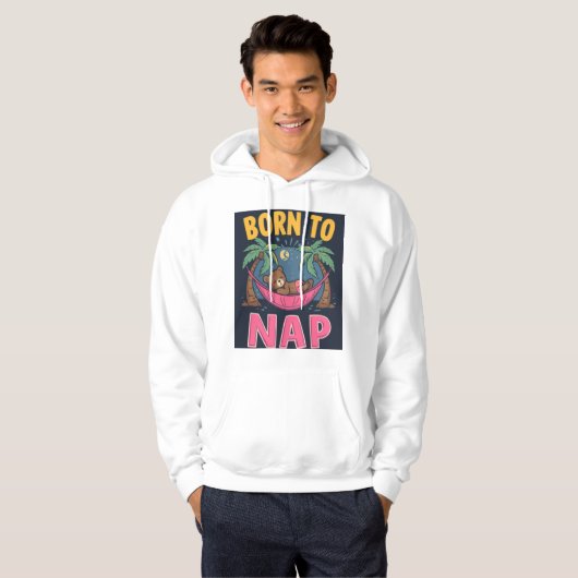 The Nap King Hoodie パーカ (正面フル)