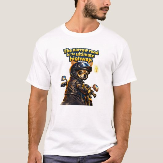 The narrow road - Christian Tシャツ (正面)