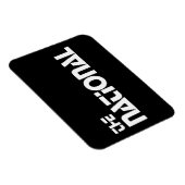 The National - 1980プロモーショングラフィック – ホワイト マグネット (右側)