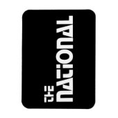 The National - 1980プロモーショングラフィック – ホワイト マグネット (縦)