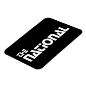 The National - 1980プロモーショングラフィック – ホワイト マグネット (左側)