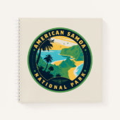 The National Park of American Samoa ノートブック (正面)