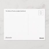 The National Theatre, London's Southbank ポストカード (裏面)