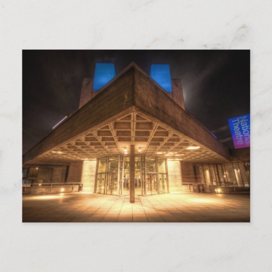 The National Theatre, London's Southbank ポストカード (正面)