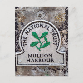 The National Trust - Mullion Harbour in Cornwall ポストカード