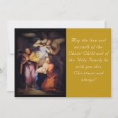The Nativity Christmas Photo シーズンカード (正面)