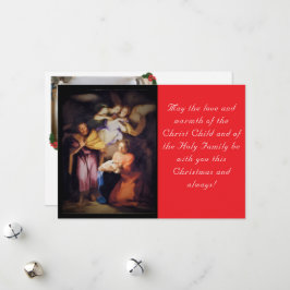 The Nativity Christmas Photo シーズンカード