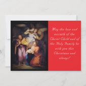 The Nativity Christmas Photo シーズンカード (正面)