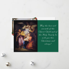 The Nativity Christmas Photo シーズンカード