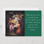 The Nativity Christmas Photo シーズンカード (正面)