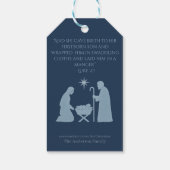 The Nativity Gift Tag– Birth of Jesus ギフトタグ (裏面)