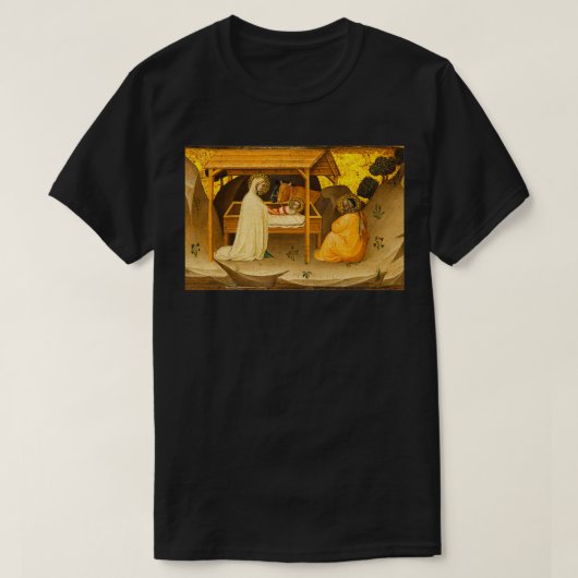 The Nativity Merry Christmas Tシャツ (デザイン正面)