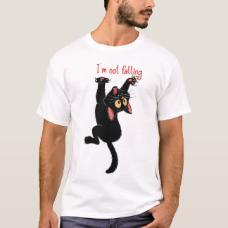 The naughty cat , feeling love with cat tシャツ